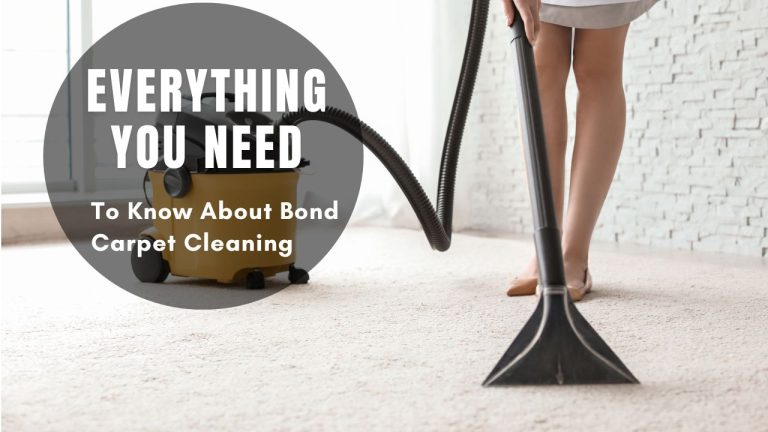 Everything You Need To Know About Bond Carpet Cleaning
